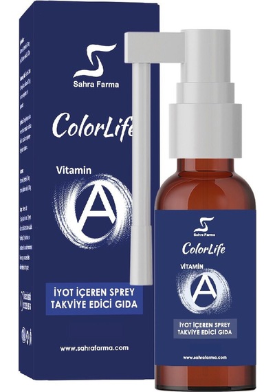 Colorlife A Vitamini Ve Iyot Içeren Sprey 10 Ml