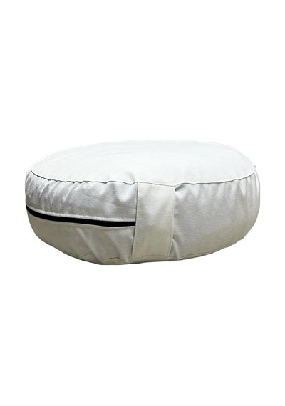Remege Meditasyon Minderi & Bolster Minderi İkili Set Krem Kr3 Bej