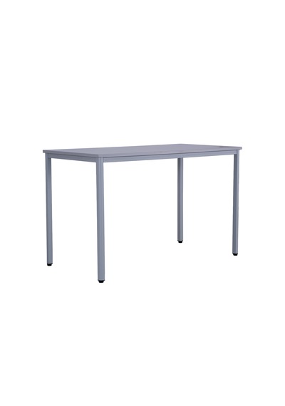 Çalışma Masası 120x60x75 Cm Pürüzsüz Gri