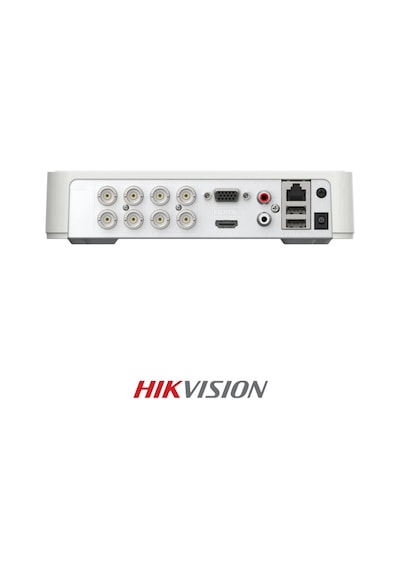 Ds-7108hghı-m1 8 Kanal Dvr Kayıt Cihazı H.265+ İnsan Araç Analizi