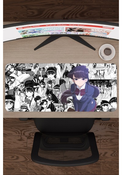 Komi Can't Communicate Dikişli Kauçuk Oyuncu Mousepad V2 - 70x30 Xl Gaming Mouse Pad