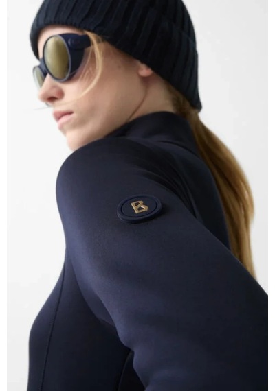 Bogner Aneska Midlayer Hızlı Kuruyan Lüks Tasarım Kayak Kadın Ceket, Lacivert Kayak Montu
