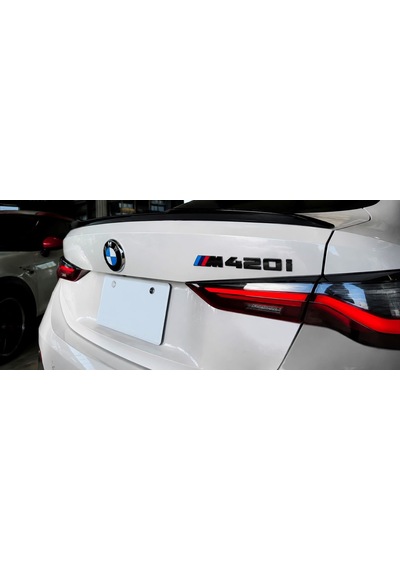 Bmw M420i Bagaj Yazısı Siyah Renk - Bmw M420i Trunk Lettering Black Color Diğer