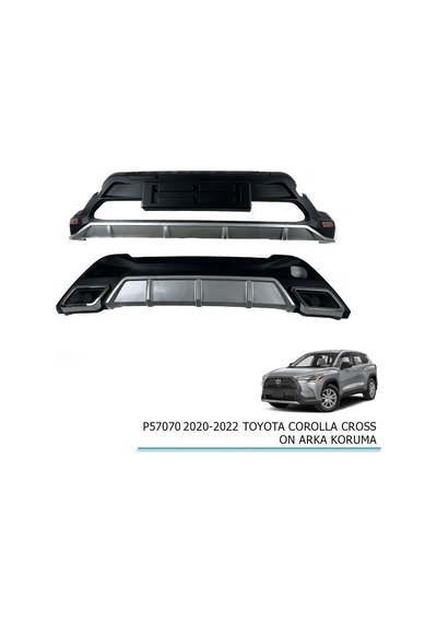 Toyota Corolla Uyumlu Cross Ön Arka Difüzör 2020-2022