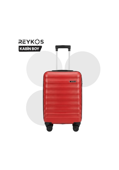 Reykos Rey-Way Kırmızı Kabin Boy Valiz