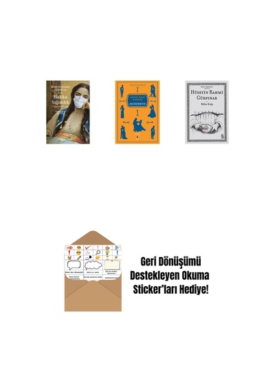 Hakka Sığındık + Mürebbiye + Billur Kalp + Okuma Sticker'ları