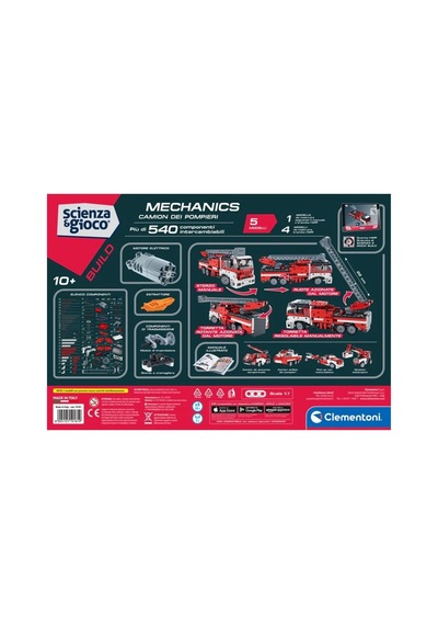 1-3 Yaş Oyuncak 75068tr Mekanik Laboratuvarı - İtfaiye Aracı +10