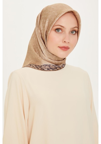 Armine İpek Eşarp 2025 Kış - 9230-05 Soft Camel Twill Soft Camel