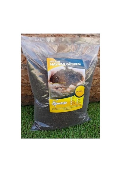 Büyükbaş Hayvan Gübresi 20 Litre Yanmış Elenmiş Gübre Doğal Ahır 0.1 KG