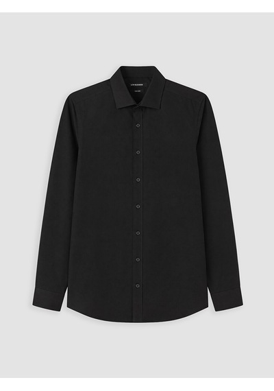 Lcw Busıness Siyah Slim Fit Poplin Erkek Gömlek