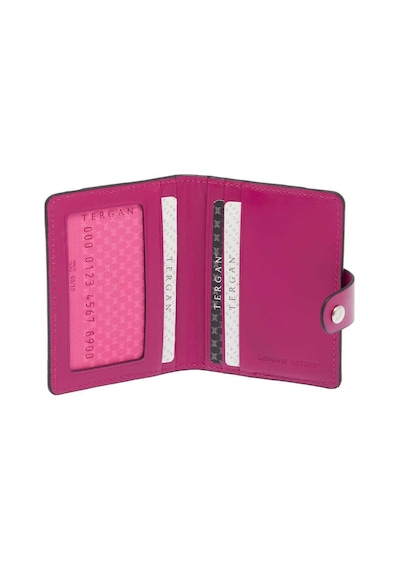 Tergan Pembe Deri Unisex Kredi Kartlık - S1kk00001653-j7e Pembe