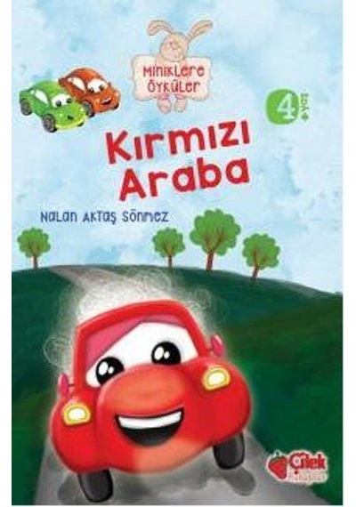 Kırmızı Araba 25 X 35 Cm - Nalan Aktaş Sönmez