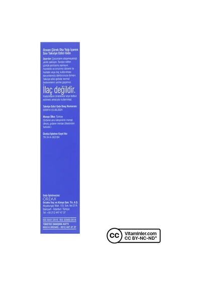 Ocean Çörek Otu Yağı 150 Ml Aromasız