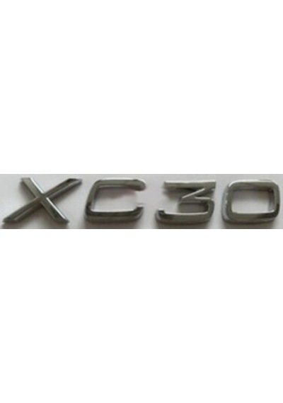 Volvo Uyumlu Xc30 Krom Yazı