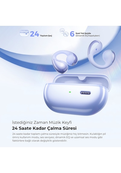 Soundpeats Pearlclip Pro Bluetooth 6.0 Kulak İçi Kulaklık