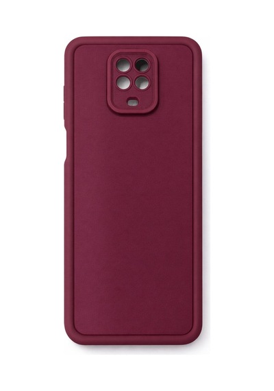 Huawei Nova 9 Se Ve Ry 50 Se Uyumlu Kamera Çıkıntılı Mat Silikon Telefon Kılıfı Bordo