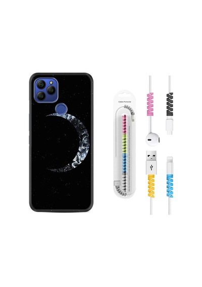General Mobile Gm21 Kılıf Kablo Koruyuculu Yalnız Ay 1744