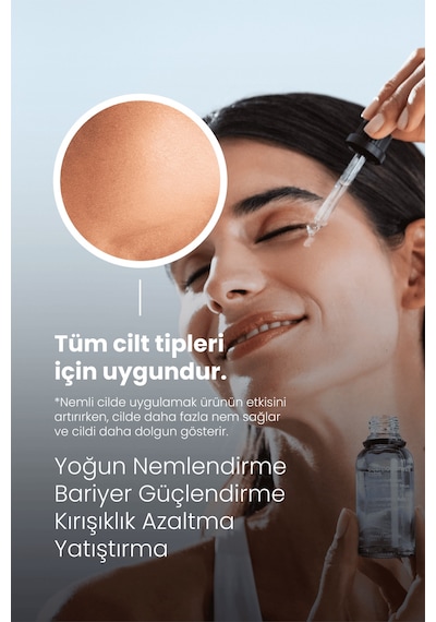 Cosmogenesis Labs Hyaluronik Asit Serum 30ml - Yoğun Nemlendirici   Vegan (%2 Hyaluronik Asit)