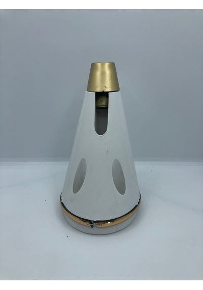 Karakoçaksesuar Plastik,15 Cm Beyaz-Gold Koltuk,Baza,Mobilya Ayağı (4 Adet)