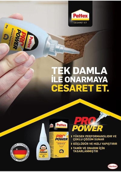 Pattex Pro Power Japon Yapıştırıcı 15  Gr