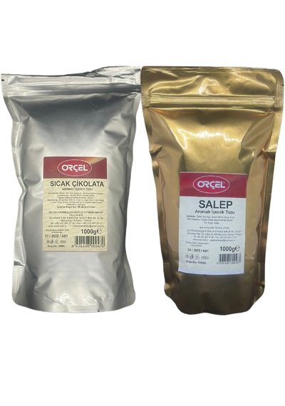 Orçel Sıcak Çikolata + Salep 2 x 1 KG