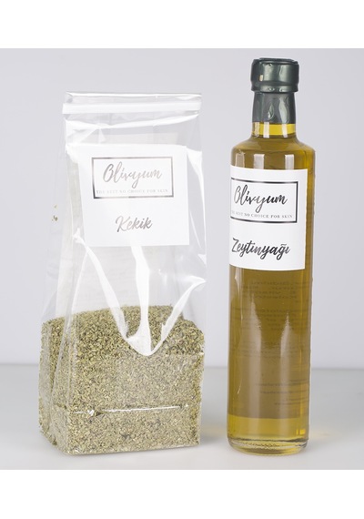 Olivyum Soğuk Sıkım Zeytinyağı 500 ML + Kekik Köy Dağ 100 G