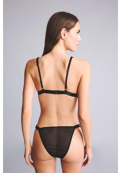 Defacto Tül Slip Külot H5241ax26spbk81 Siyah-bk81