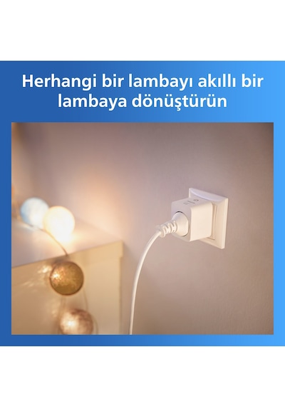 Philips Smart Lighting Akıllı Priz Matter Type-f - Google Home, Alexa, Homekit Ve Matter Uyumlu