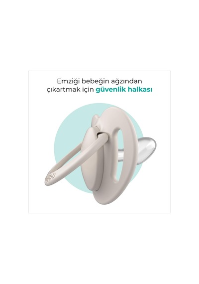 Mamajoo Ortodontik Emzik Seti 0 Ay+ Light Beige & Gray Bej