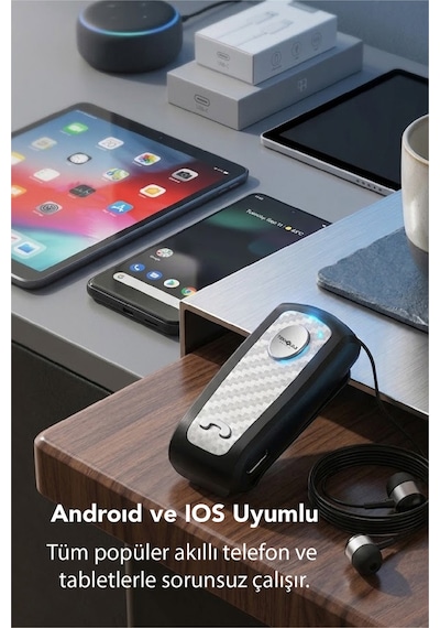 Lkb-38 Bluetooth Kulaklık V5.4, Geri Çekilebilir Makaralı, 1440 Saat Bekleme, Hd Ses, Gürültü Engelleme