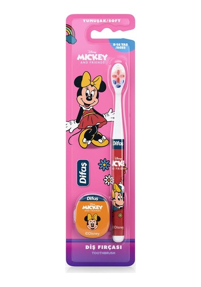 Difaş Minnie Mouse Yumuşak Kıllı Diş Fırçası 8-14 Yaş