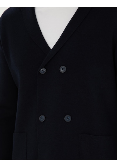 Pierre Cardin Erkek Koyu Lacivert Hırka Triko 50278079-vr100 Koyu Lacivert