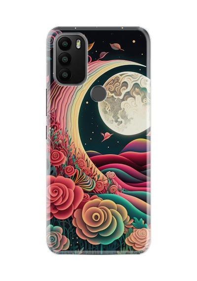 General Mobile Gm 21 Plus Kılıf Boutique Baskılı Resimli Platonik Ay Pcode -073