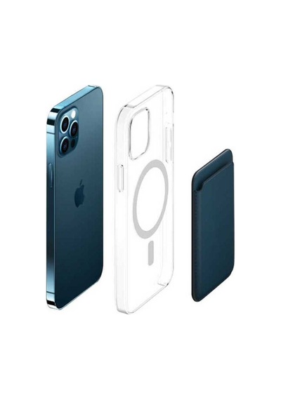 Apple Uyumlu iPhone 12 Pro Cardsafe Kartlık Siyah