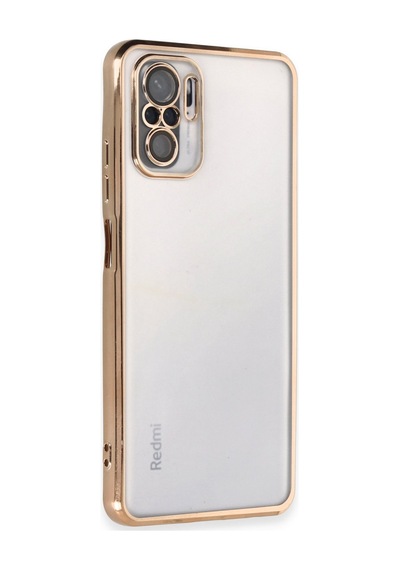 Note 10 Kılıf Razer Lensli Silikon - Gold