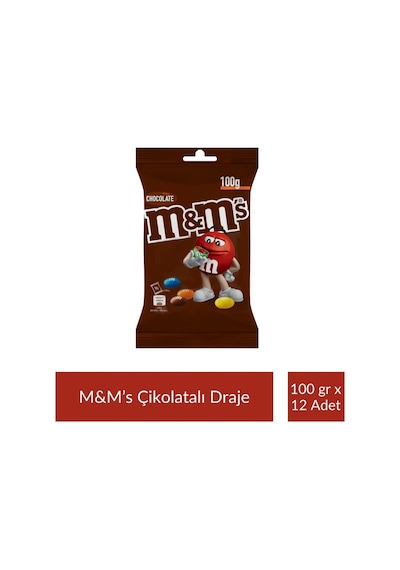 M&m's Çikolatalı Draje 100 Gr X 12 Adet