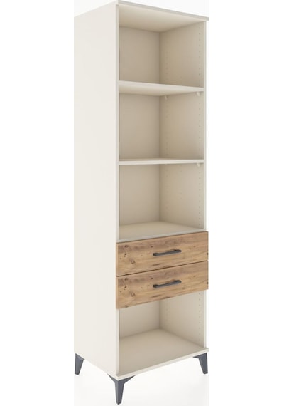 Hyperion Dolap 3 Raflı 2 Çekmeceli 60x44x195 Aytaşı-çam Aytaşı