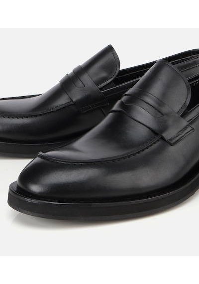 Hotiç Erkek Deri Siyah Klasik Loafer Ayakkabı 02ayh313800a100 02ayh313800a100 Siyah
