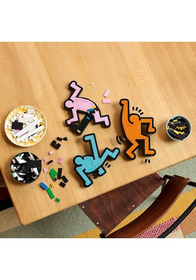 Lego 31216 Art Keith Haring Dans Eden Figürler