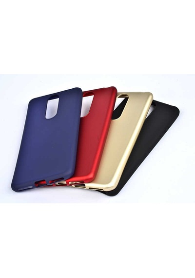 Alcatel 3 2019 Kılıf Zore Premier Silikon Kapak Gold