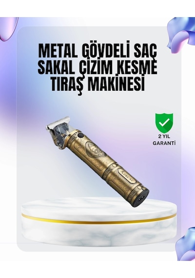 Ceylan Adam 4 Kılavuz Taraklı Profesyonel Saç Ve Sakal Kesme Makinesi
