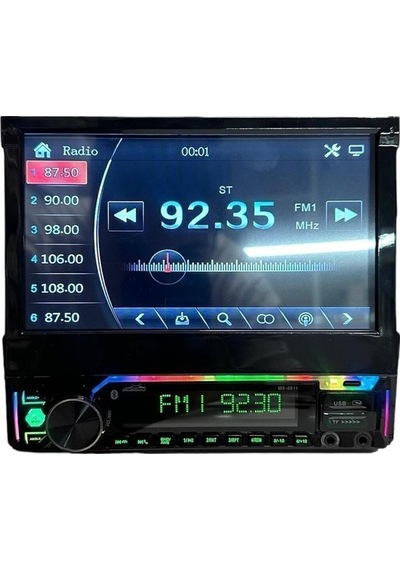 8810 Indash 7 Inch Double Teyp Uyumlu Bluetooth Mirror-usb-sd-aux Uyumlu