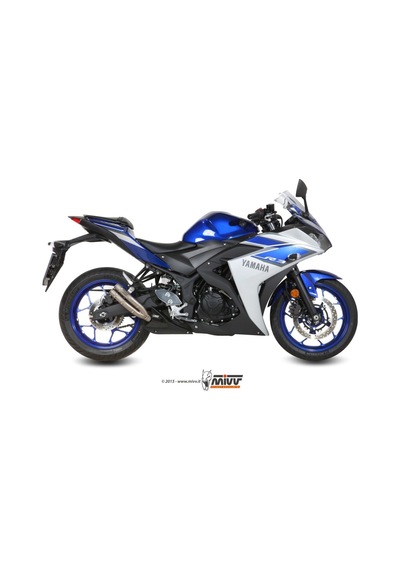 Mivv Yamaha R25/Mt25 Double Gun Slıp-On Egzoz