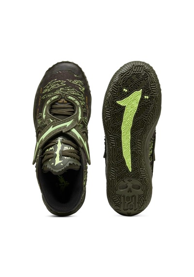 Puma Mb.05 Camo Unısex Basketbol Ayakkabısı 312795 01 Yeşil