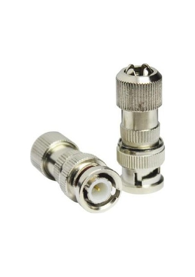 Electroon Cctv Bnc Konnektör Gümüş - 20 Adet