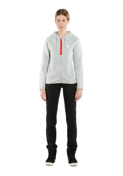 Dainese Paddock Bayan Kapşonlu Fermuarlı Hoody Sweat (511415627)