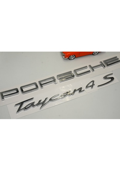 Porsche Taycan 4S Bagaj 3M 3D Abs Yazı Logo Amblem Seti Ü (548866214)
