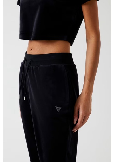 Guess Couture Kadife Kadın Jogger Eşofman Altı V3bb27k0232 Siyah