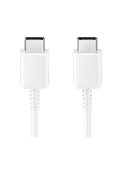 Samsung Uyumlu Ep-dn980 Usb-c To Usb-c 3a 25w Hızlı Şarj Ve Data Kablosu 1 Metre Beyaz
