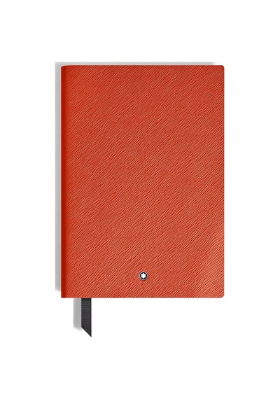 Montblanc Sartorial Deri Orta Boy Defter 137137 Turuncu